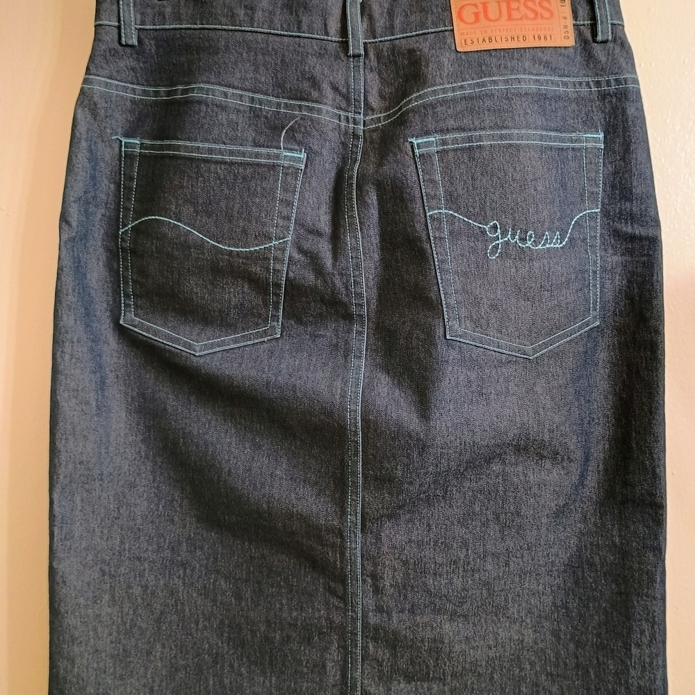 Guess Blue Jean Skirt